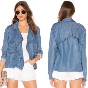 SPLENDID Soft Denim Chambray Jacket